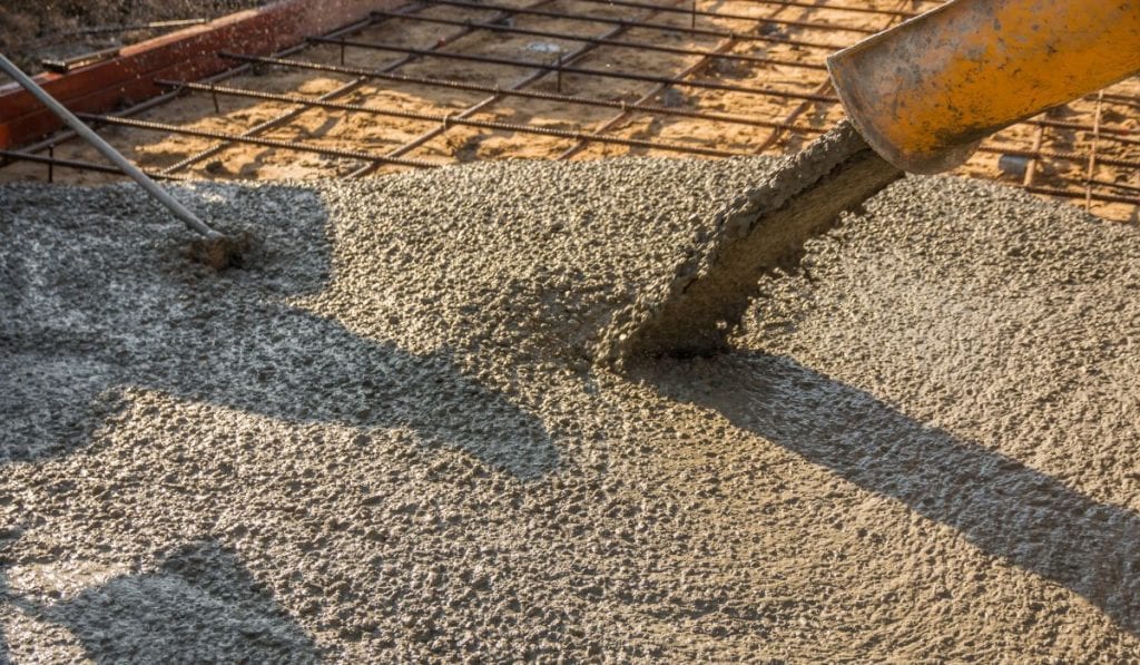 cold weather concrete pouring wisconsin