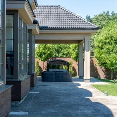 Stunning patio installation showcasing elegant design in Wauwatosa, WI with inviting outdoor seating